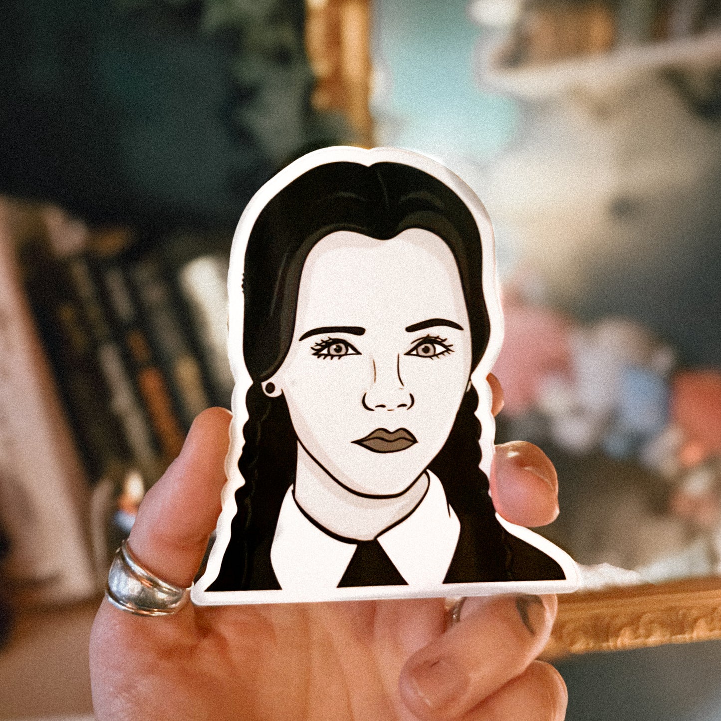 Goth Icons - Peeker Sticker
