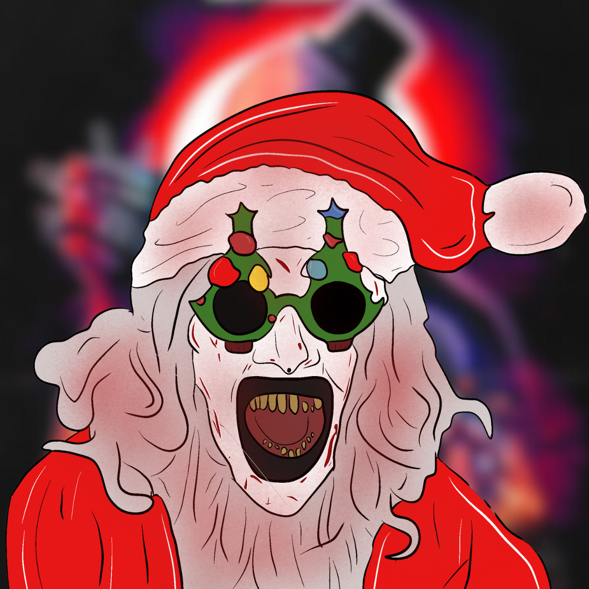 Terrifier - Peeker Sticker